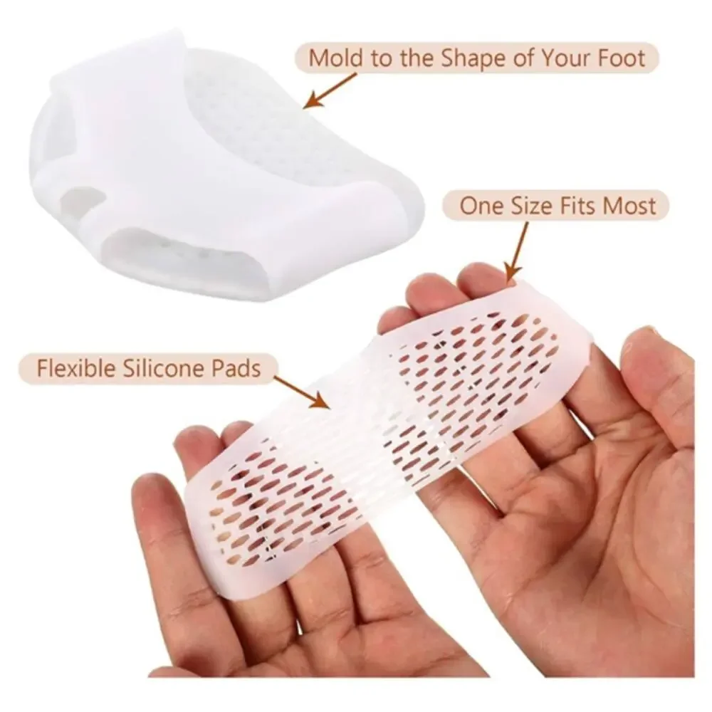 NWOT ~ 10 Pairs (20 Total) Silicone Forefoot Pad Metatarsal Gel Cushion Support